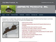 Tablet Screenshot of gripmate.com